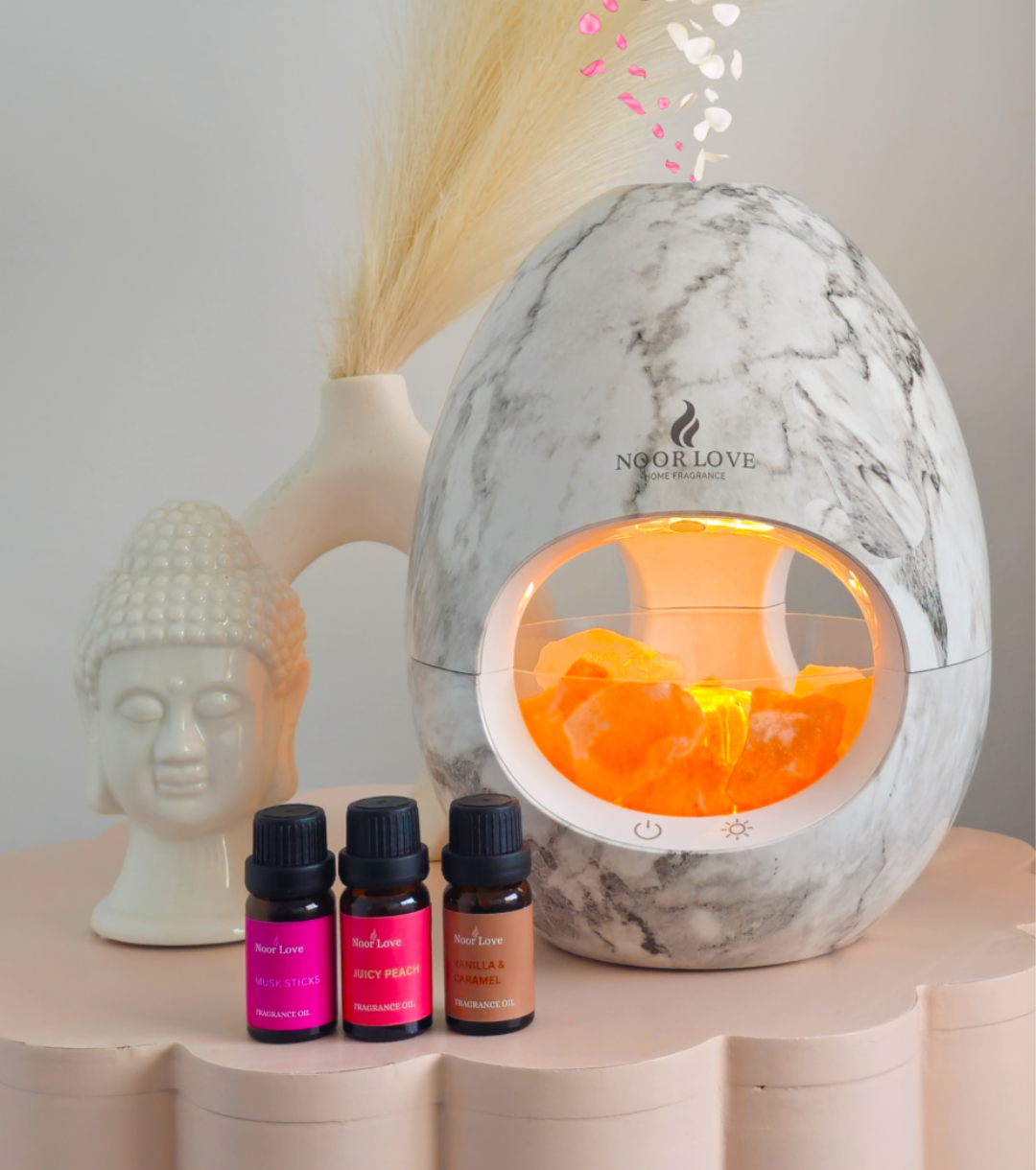 Complete Calming Bundle - Himalayan Salt Aroma Diffuser
