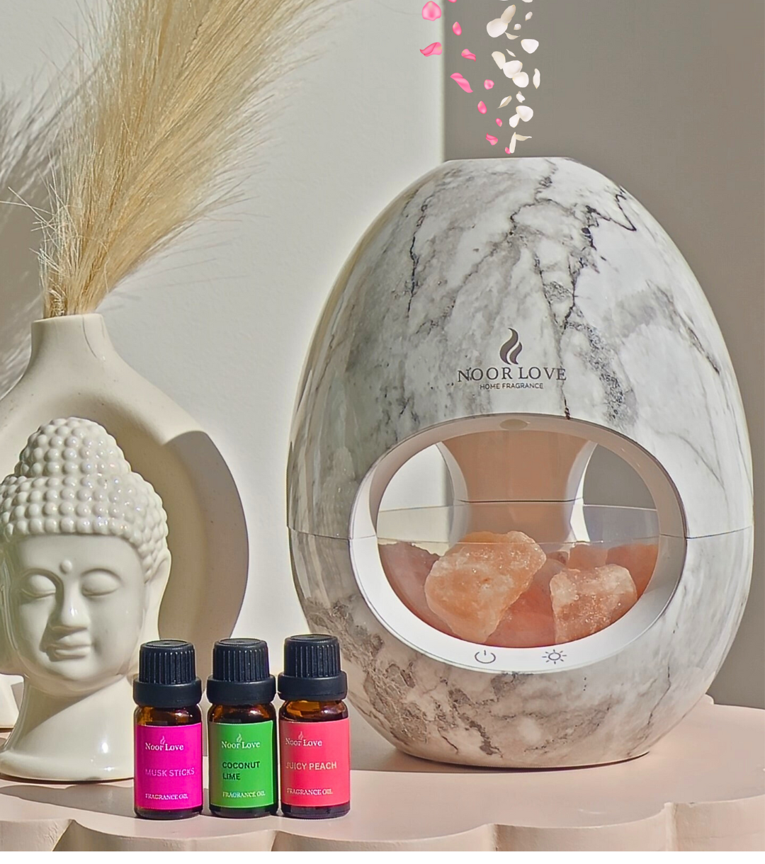 Complete Calming Bundle - Himalayan Salt Aroma Diffuser
