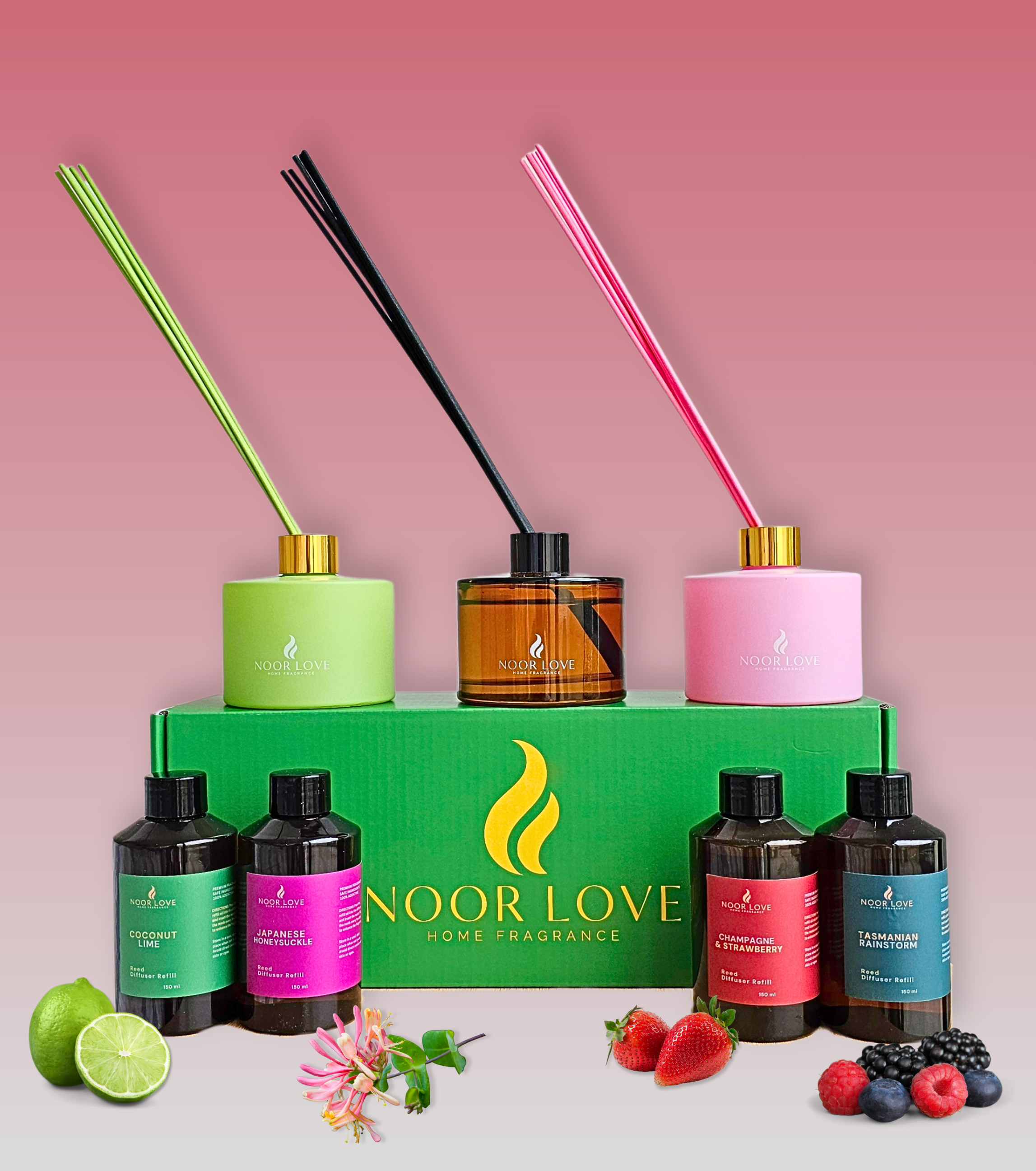 Reed Diffuser Set