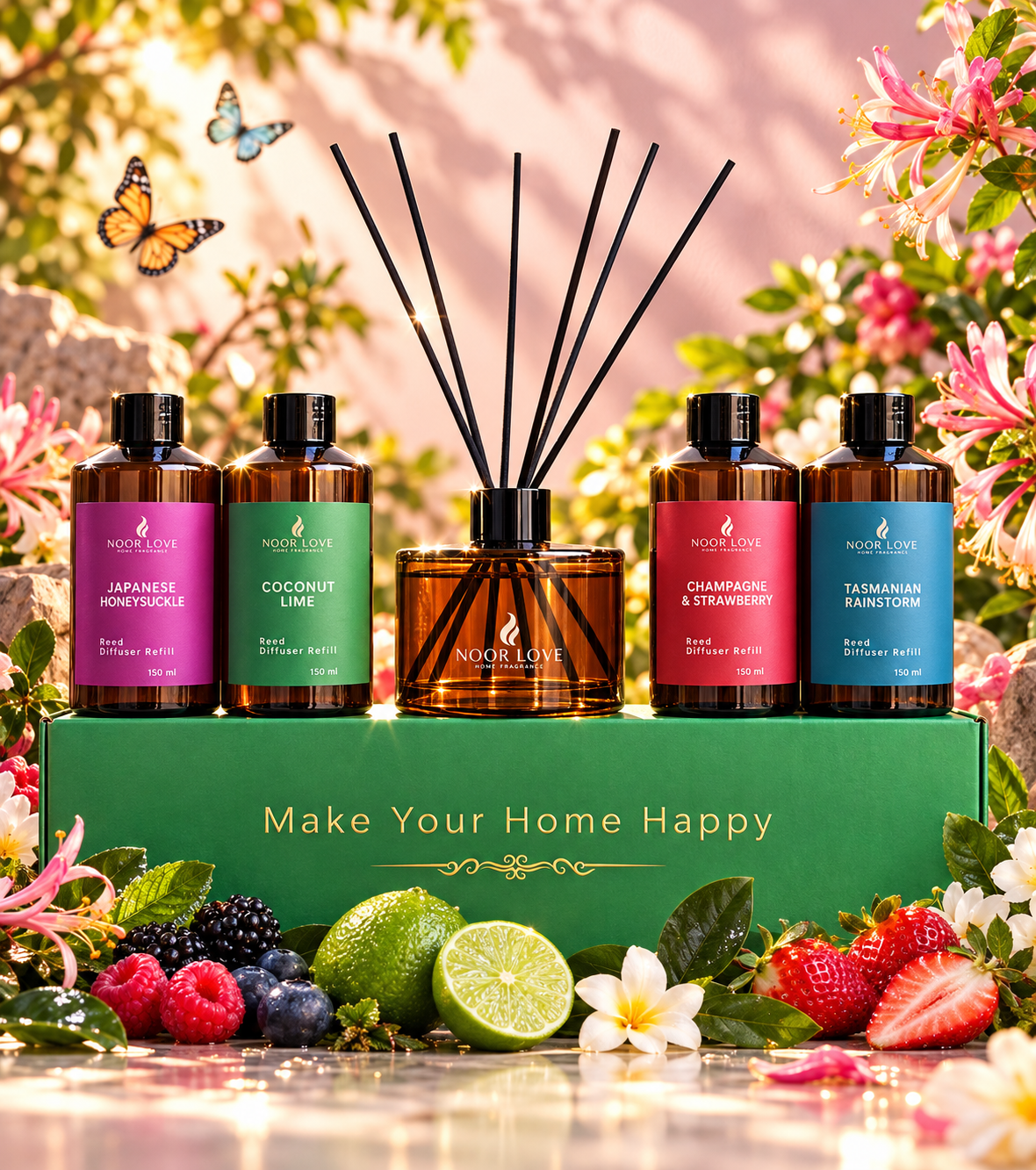 Reed Diffuser Set