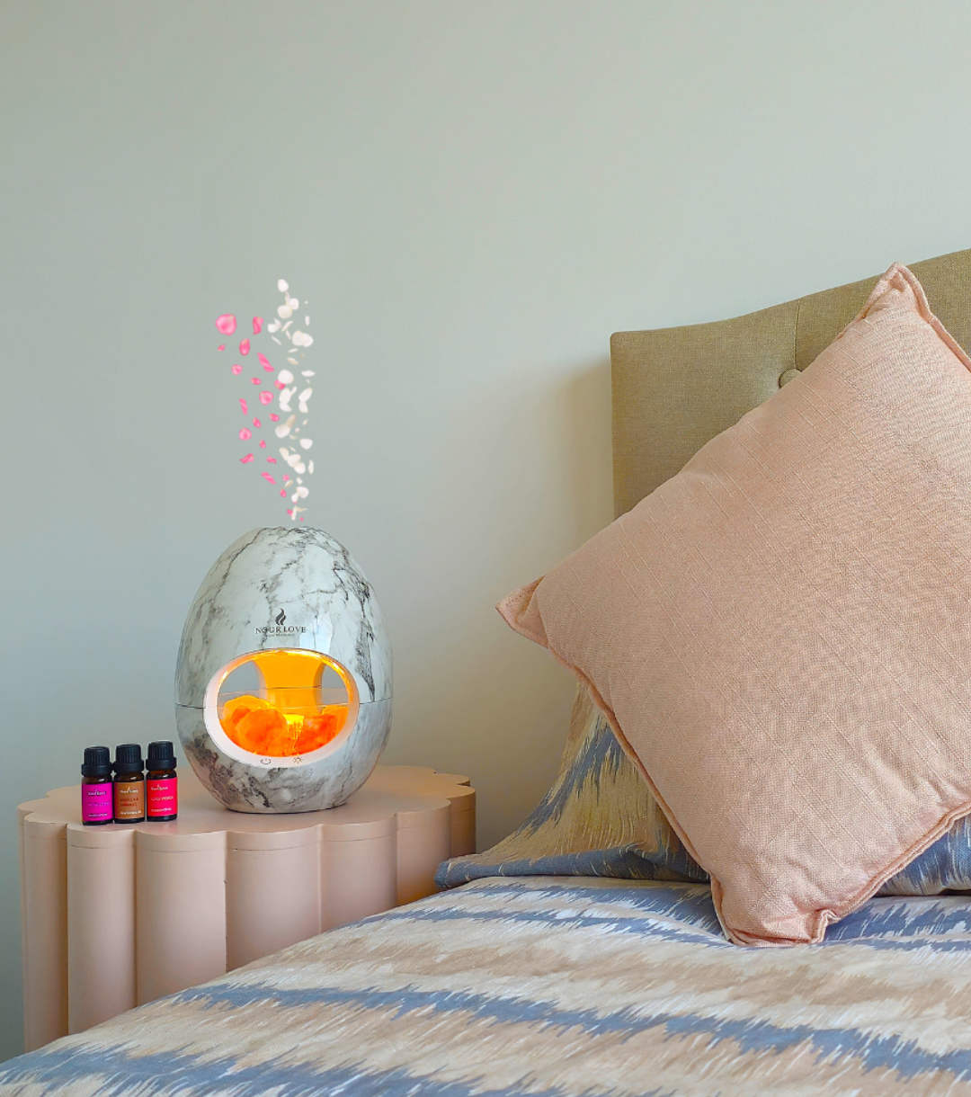 Complete Calming Bundle - Himalayan Salt Aroma Diffuser