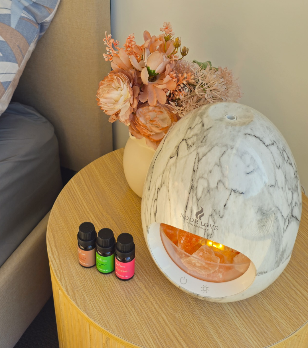 Complete Calming Bundle - Himalayan Salt Aroma Diffuser