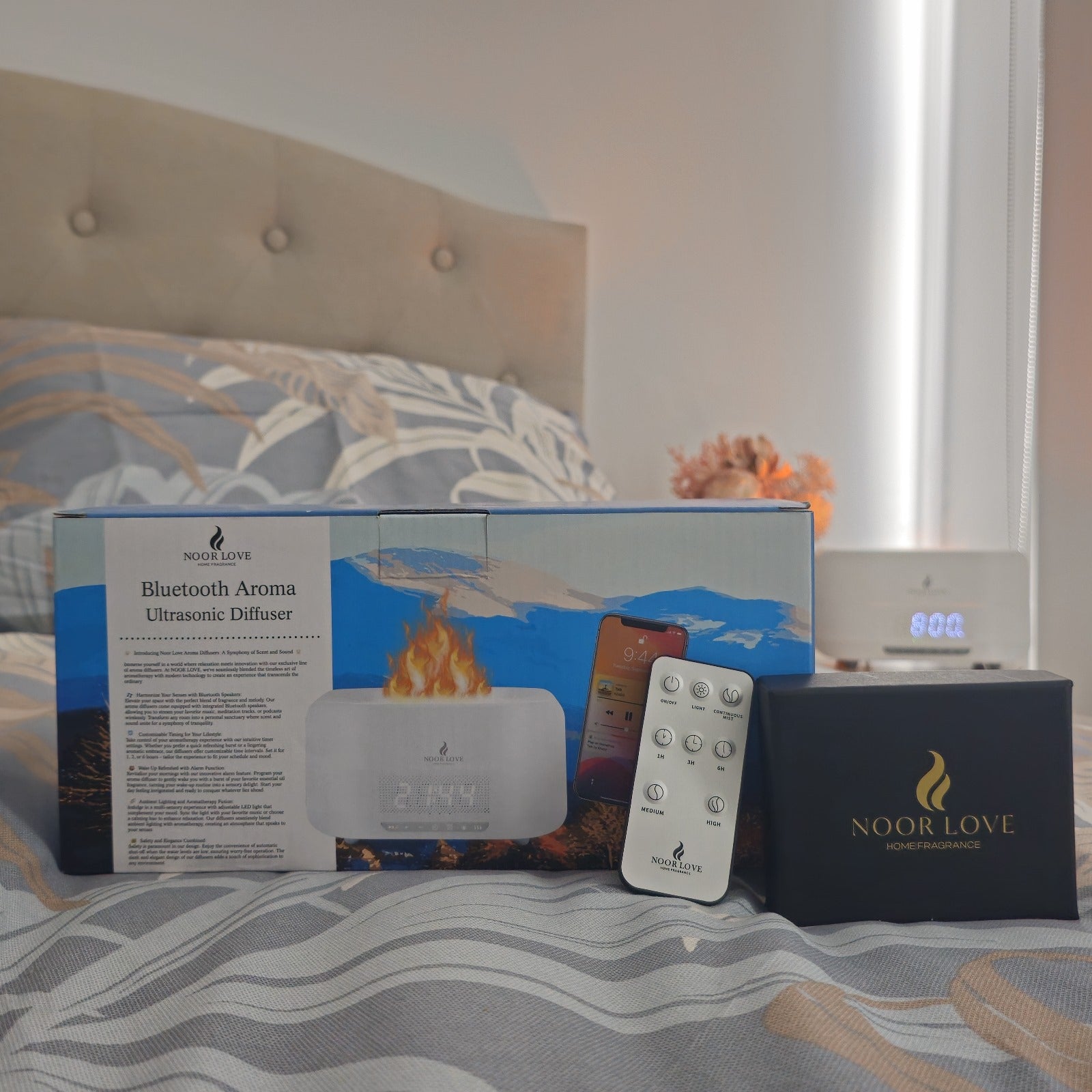 Safe & Sound - Bluetooth Speaker Aroma Diffuser