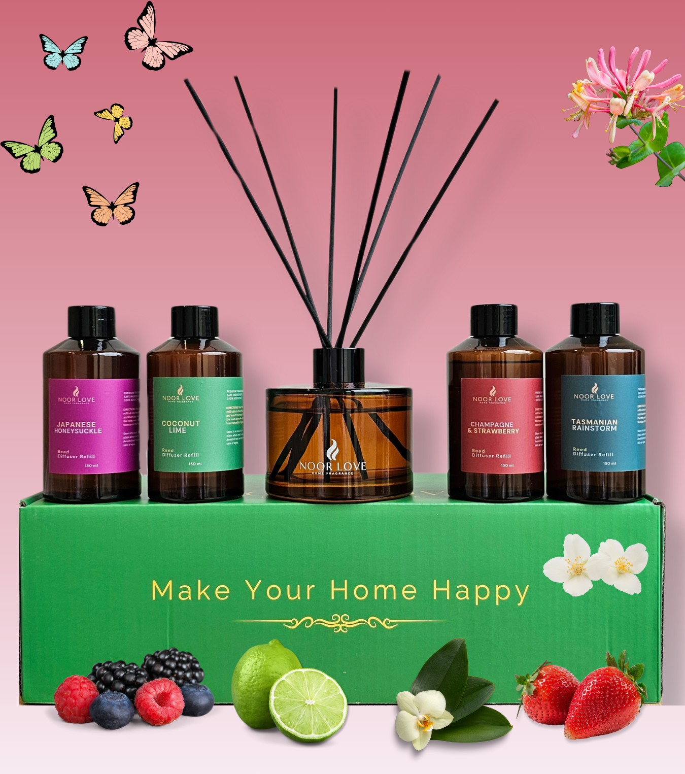 Reed Diffuser Set