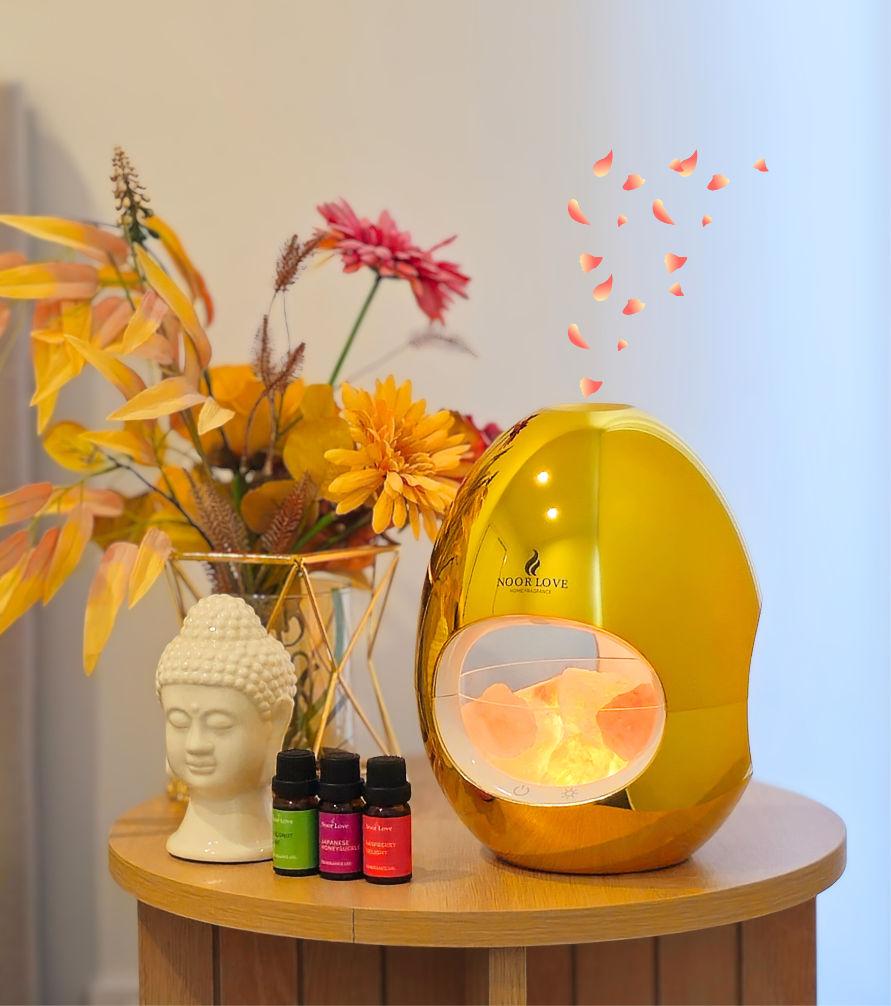 Complete Calming Bundle - Himalayan Salt Aroma Diffuser