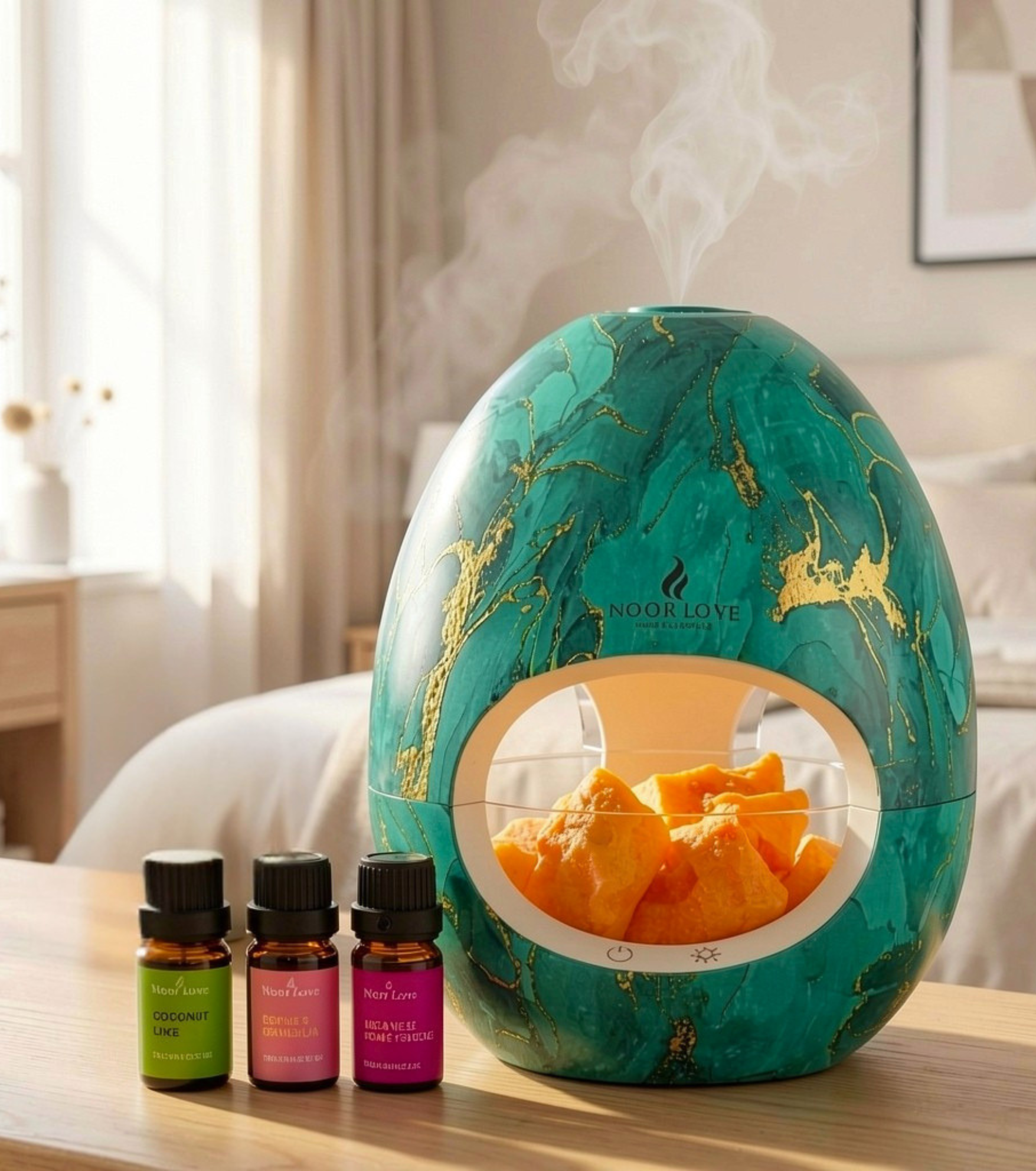 Complete Calming Diffuser - Himalayan Salt Aroma Diffuser