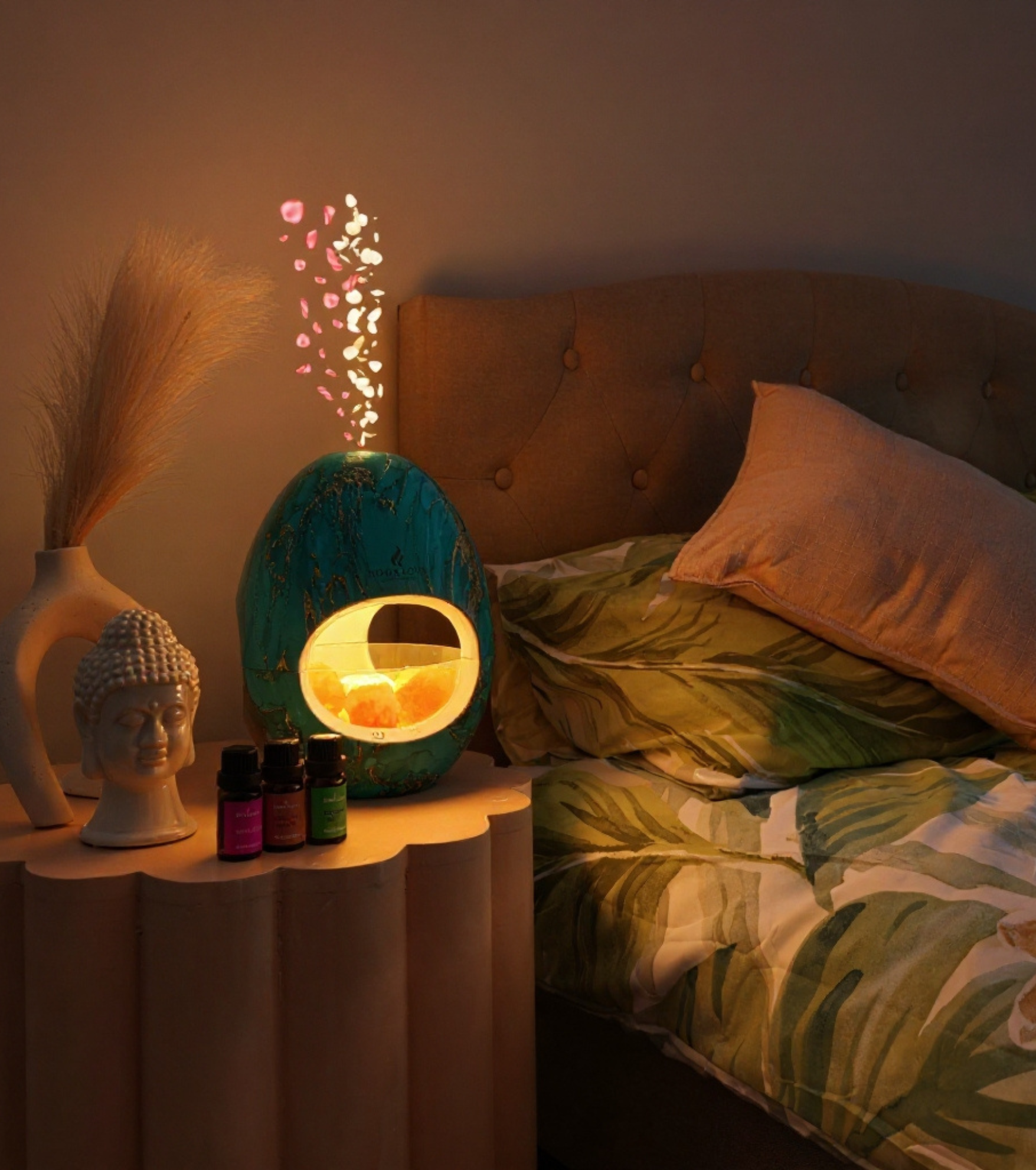 Complete Calming Diffuser - Himalayan Salt Aroma Diffuser