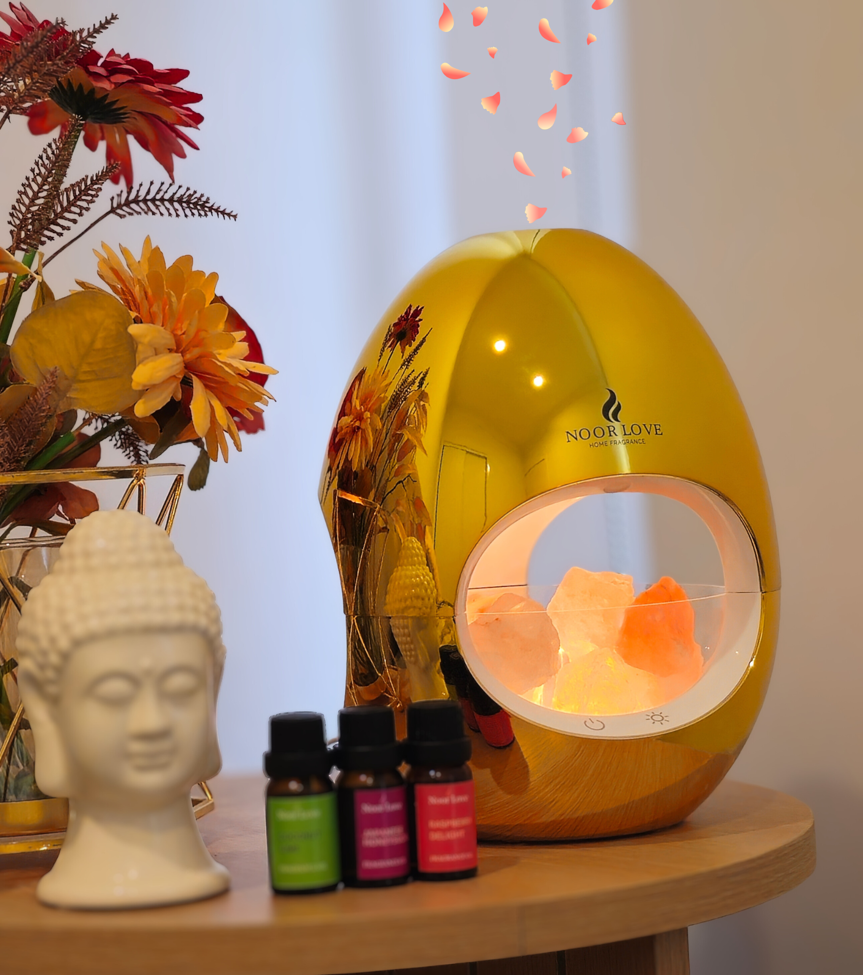 Complete Calming Bundle - Himalayan Salt Aroma Diffuser