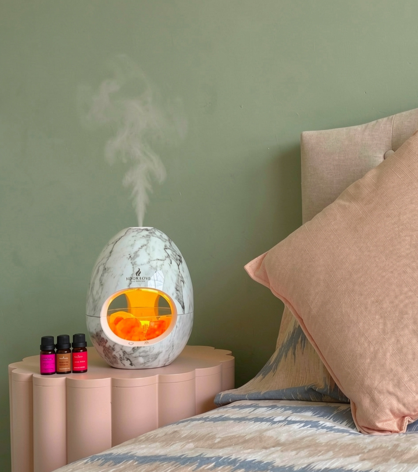 Complete Calming Diffuser - Himalayan Salt Aroma Diffuser