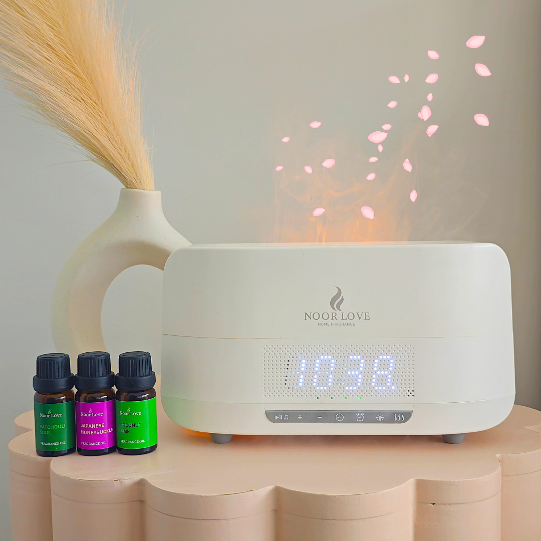 Safe & Sound Bundle- Bluetooth Speaker Aroma Diffuser Set